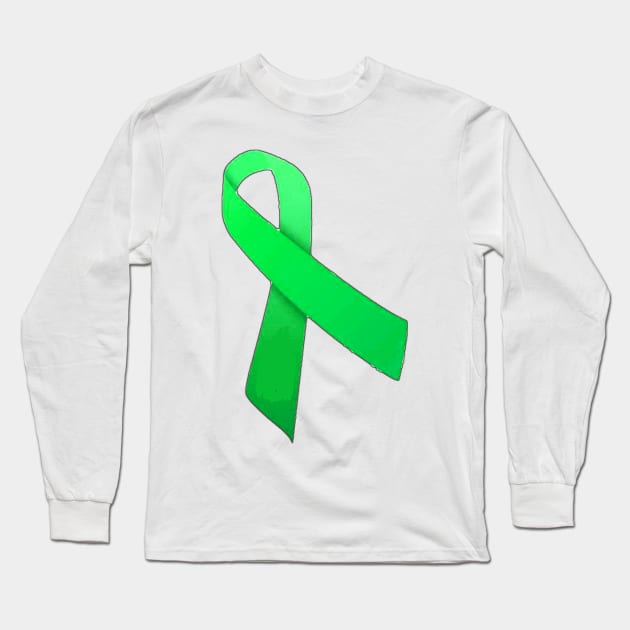 awareness ribbon Long Sleeve T-Shirt by ZoeBaruch